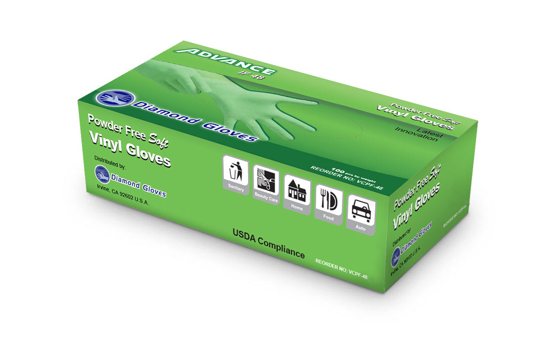 IF-48 Clear Vinyl General Purpose Gloves